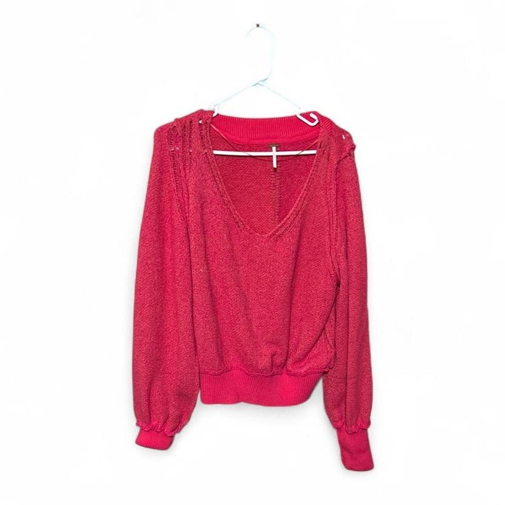 Free people sweater - large - pink